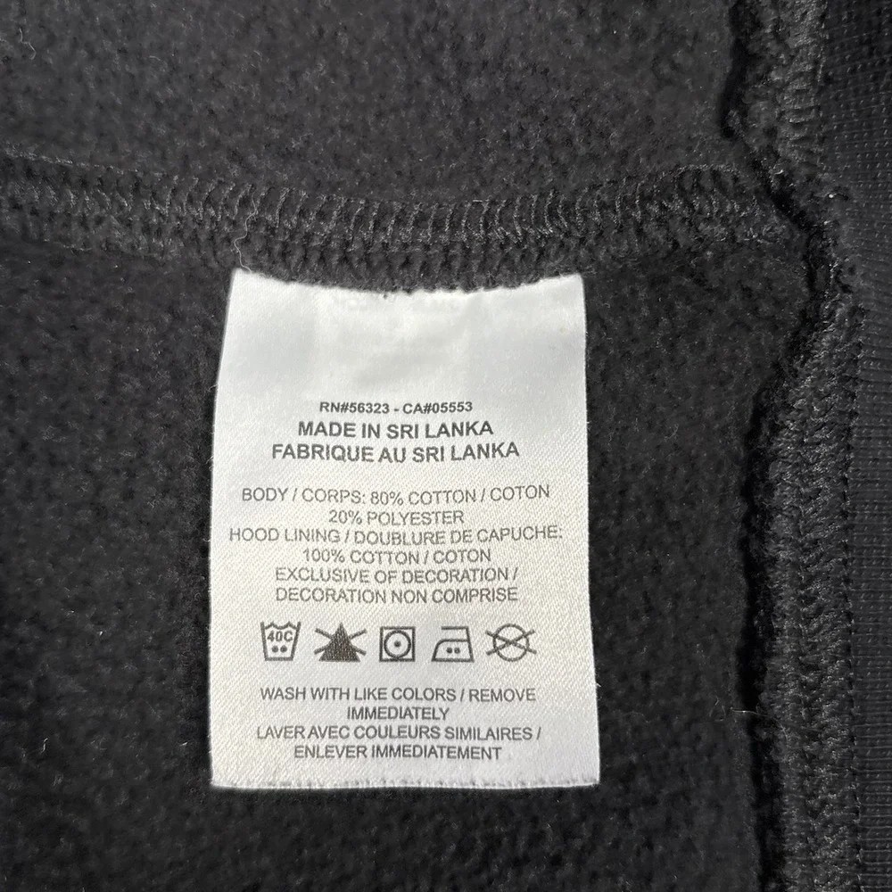Nike Sportswear‎ Club Fleece Hoodie Sweatshirt Mens S Pullover Black Embroidered